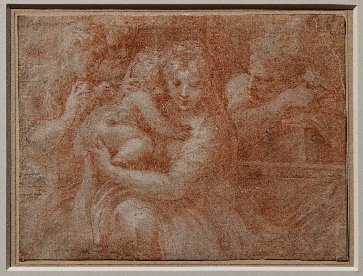 Helig familj med två heliga av Parmigianino (1503 40)