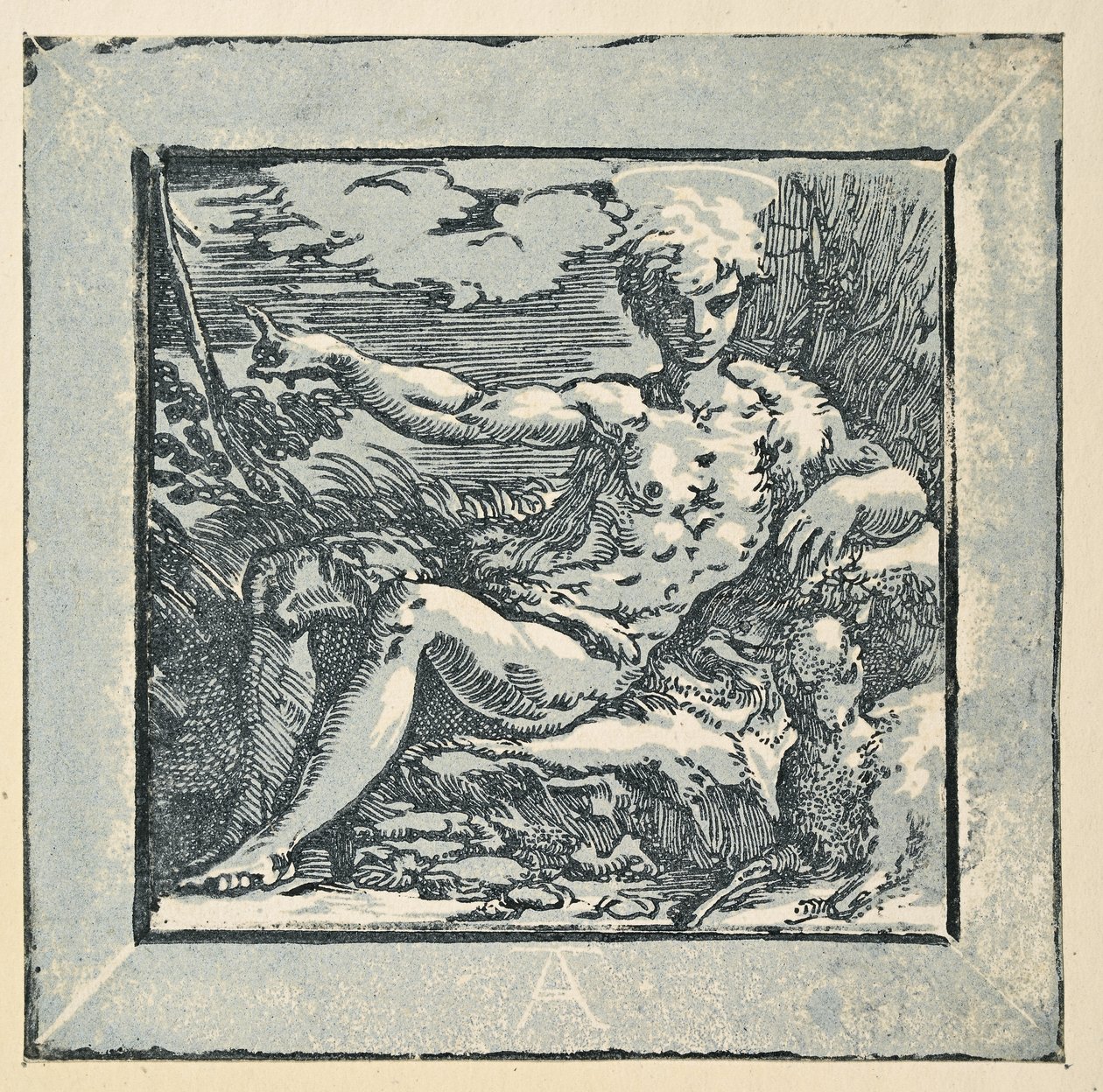 Johannes Döparen i öknen av Parmigianino