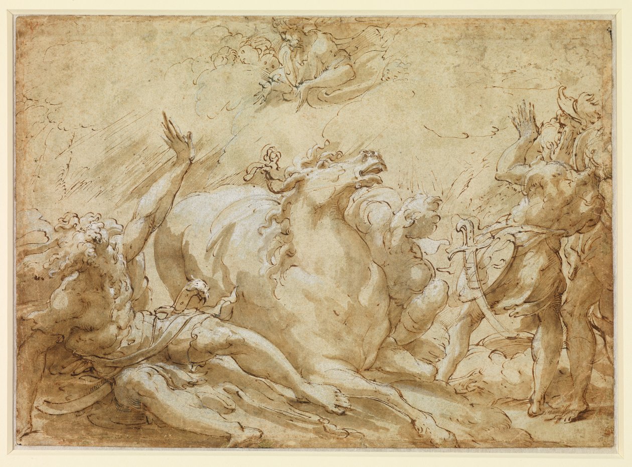 Sankt Paulus omvändelse av Parmigianino