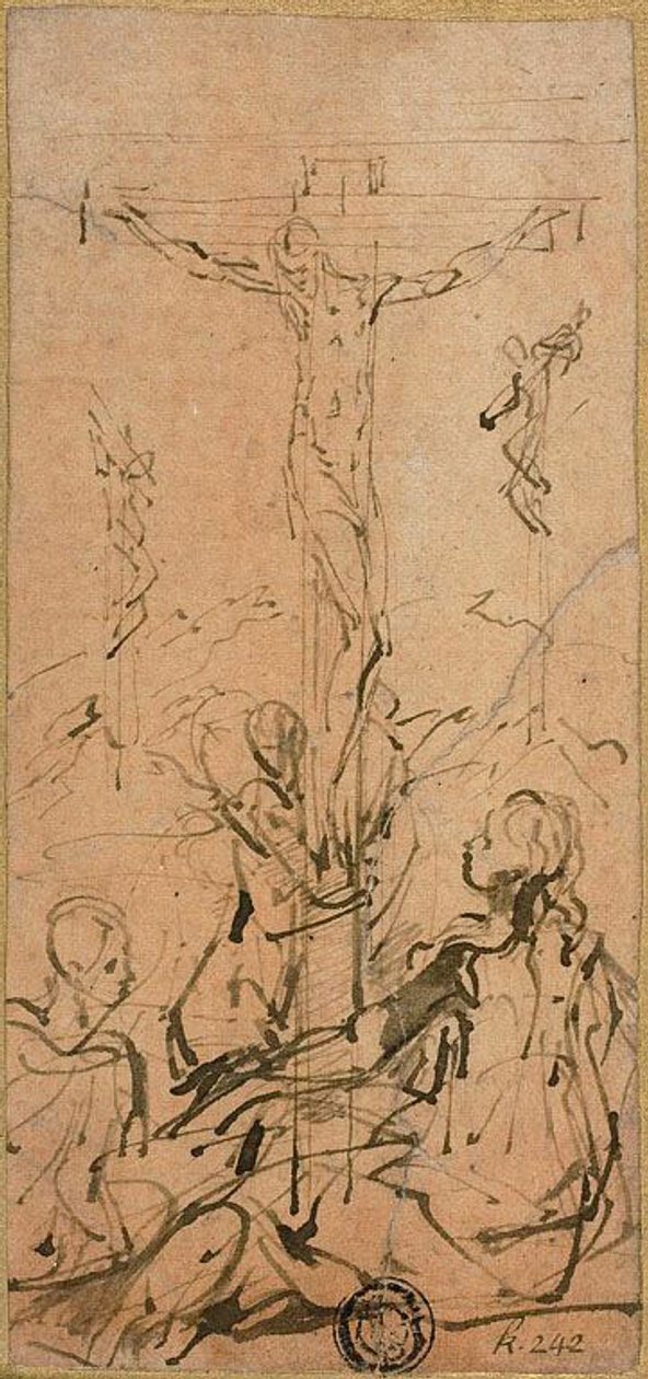Korsfästelse av Parmigianino