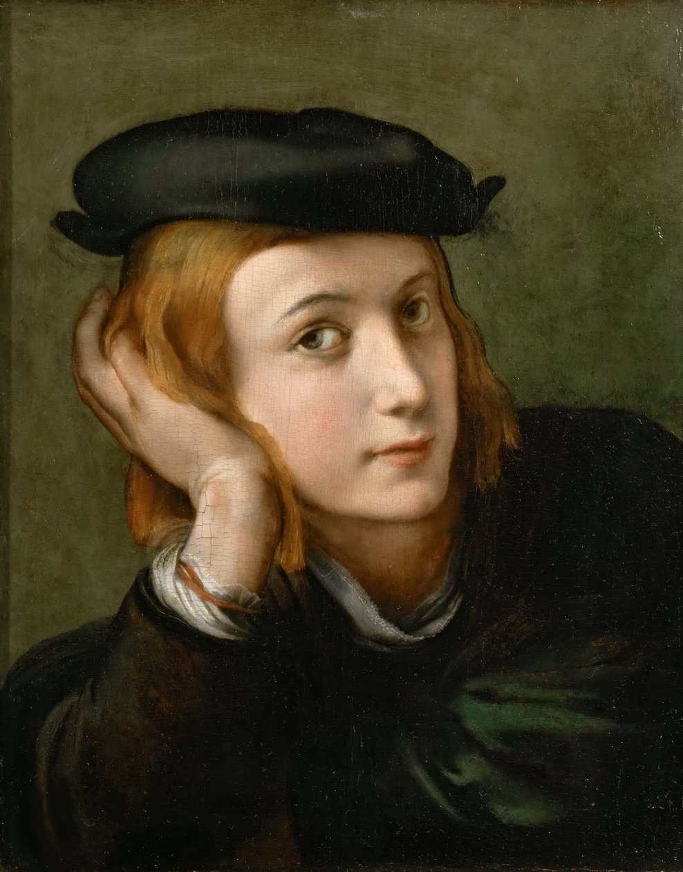 Porträtt av en pojke, ca 1524. av Parmigianino