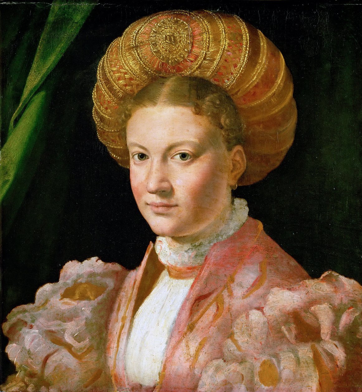 Porträtt av en ung dam, ca 1530 av Parmigianino