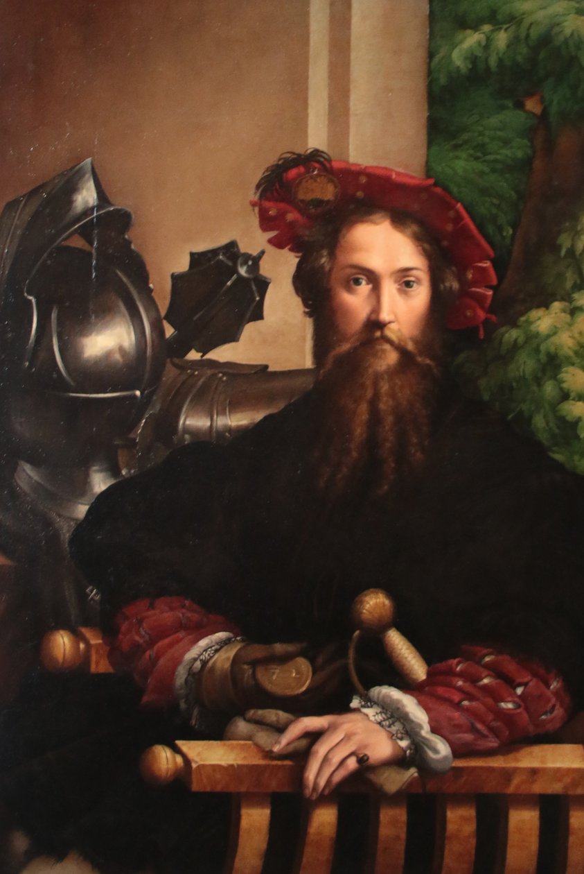 Porträtt av Galeazzo Sanvitale av Parmigianino