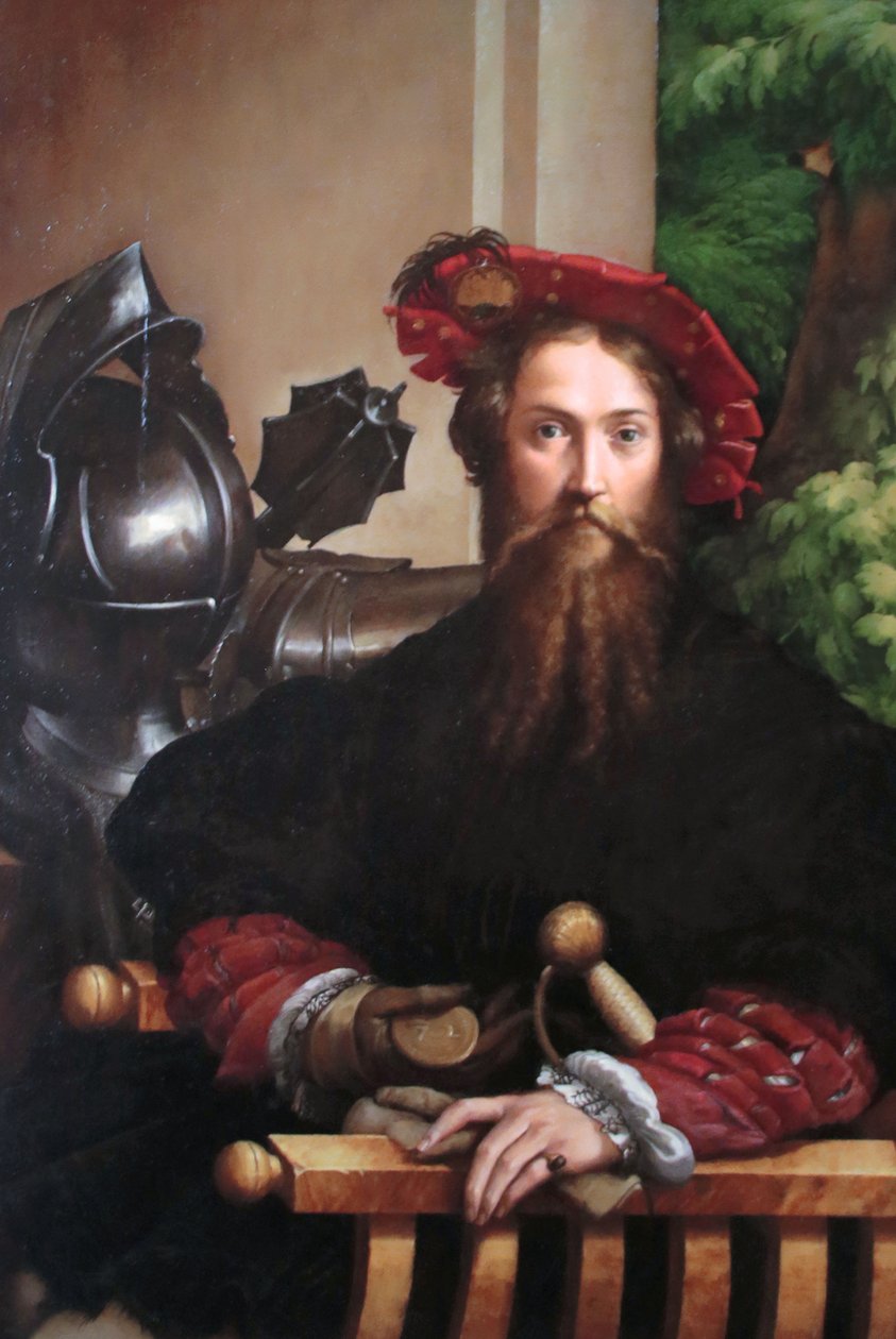 Porträtt av Galeazzo Sanvitale av Parmigianino