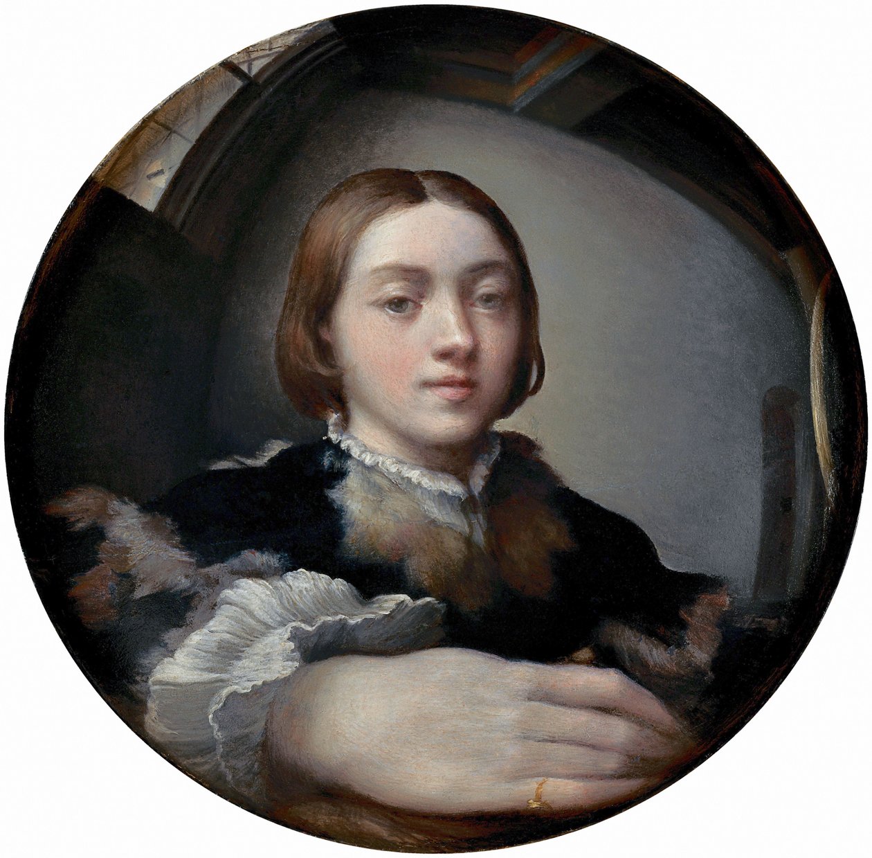 Självporträtt av Parmigianino