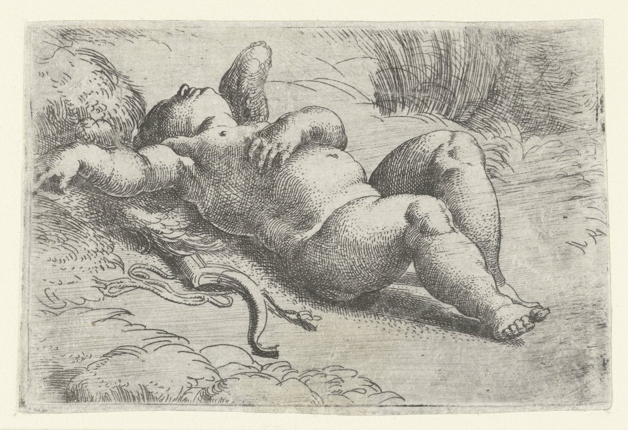 Sova cupid av Parmigianino