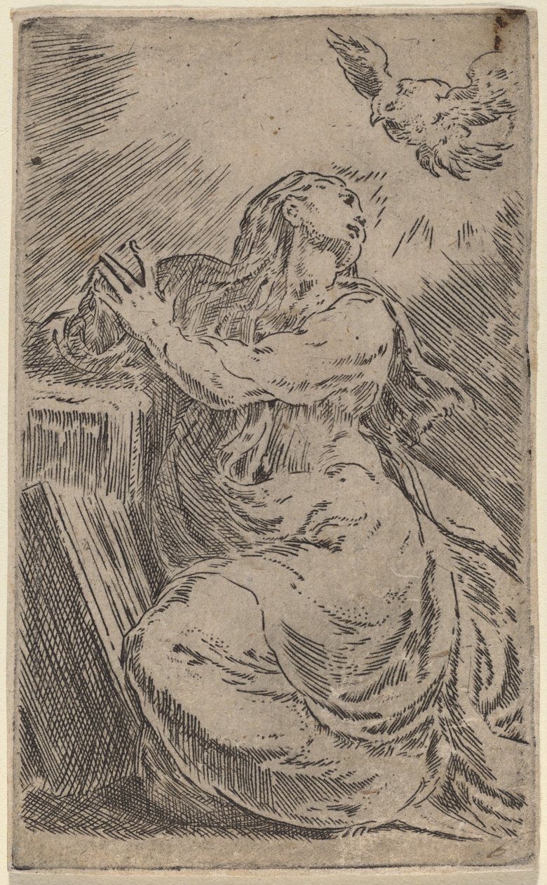 Bebådelsen av Parmigianino