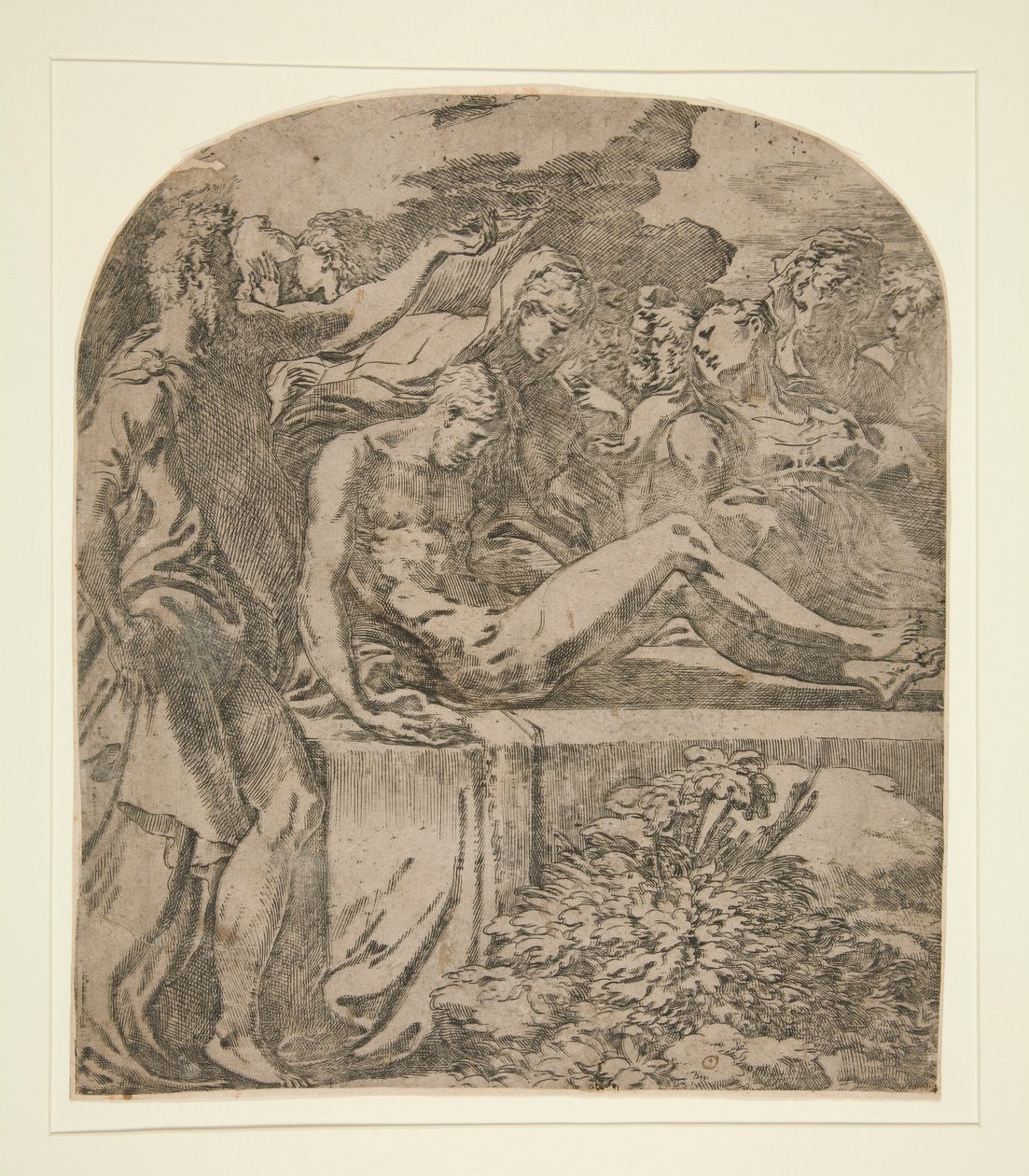 Kristi begravning / Gravläggningen av Parmigianino