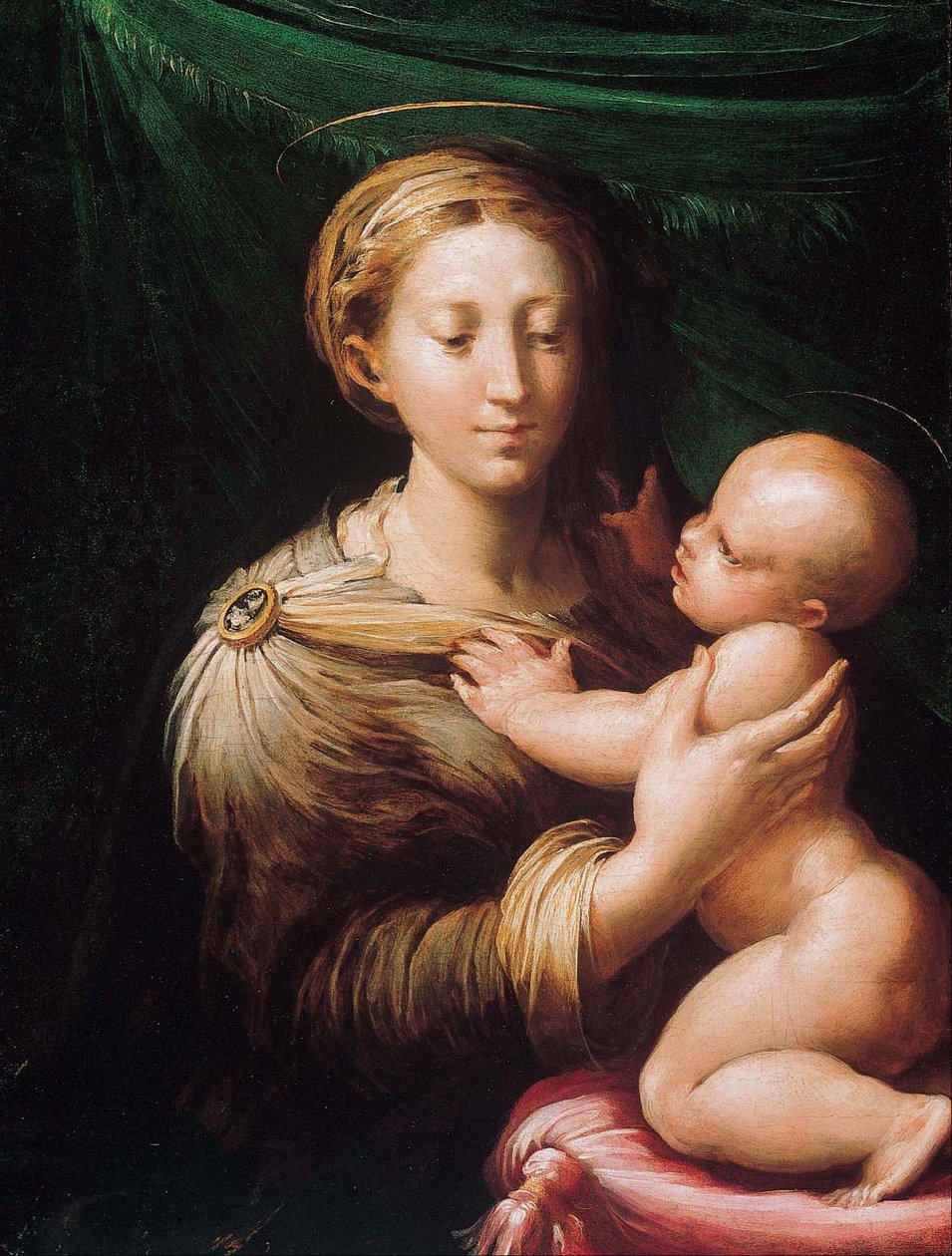 The Madonna and Child av Parmigianino