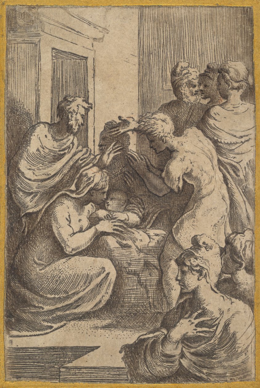 Födelsekyrkan, 1500-talet. av Parmigianino