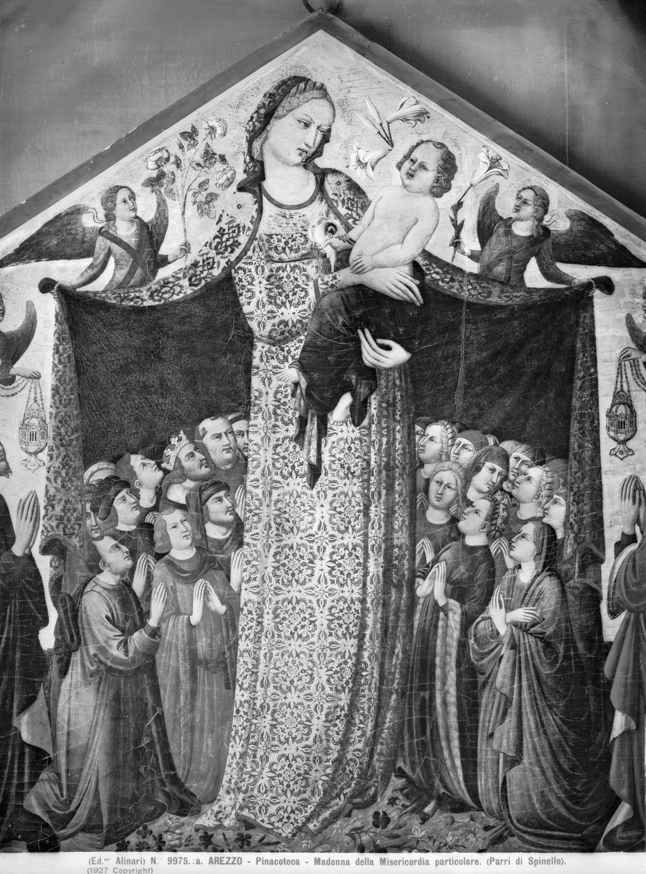 Madonna of Mercy, ca 1428 (ny) av Parri Spinelli