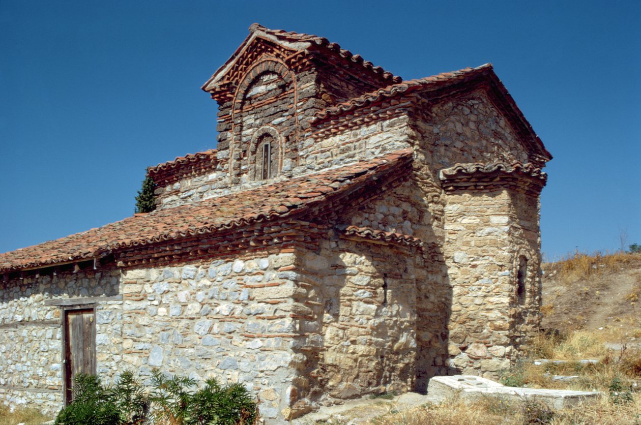Kyrkan St. Constantin och St. Helena, byggd 1477 av Parthenius
