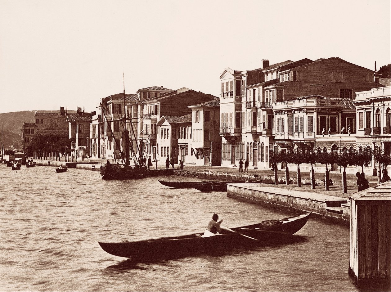 Büyükdere Waterfront av J. Pascal Sebah