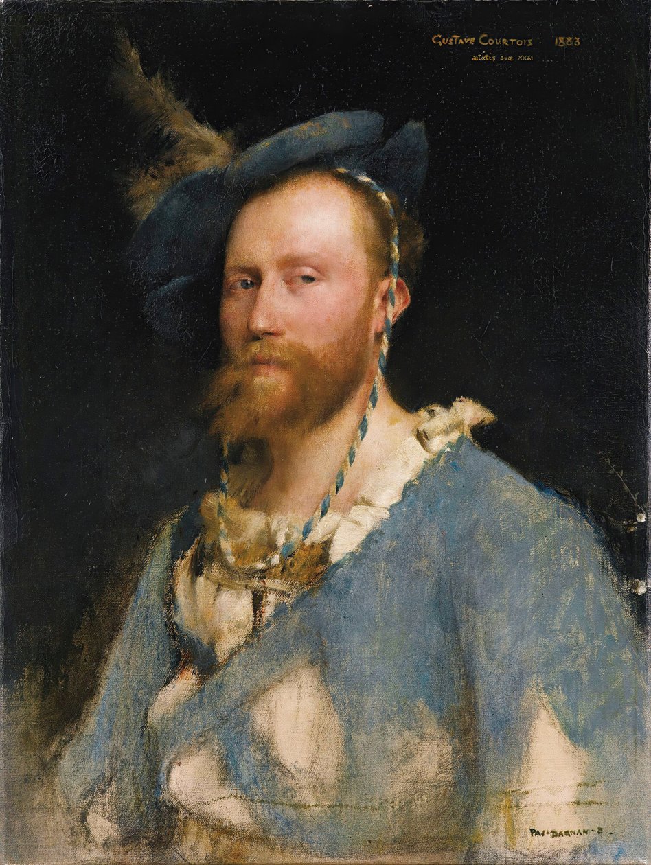 Porträtt av konstnären Gustave Courtois 1852-1923, 1883. av Pascal Adolphe Jean Dagnan Bouveret