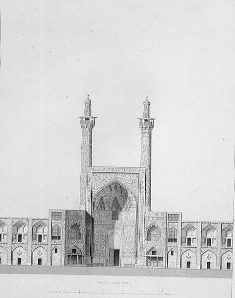 Main Gate of Mesdjid-i-Shah, Isfahan, från 