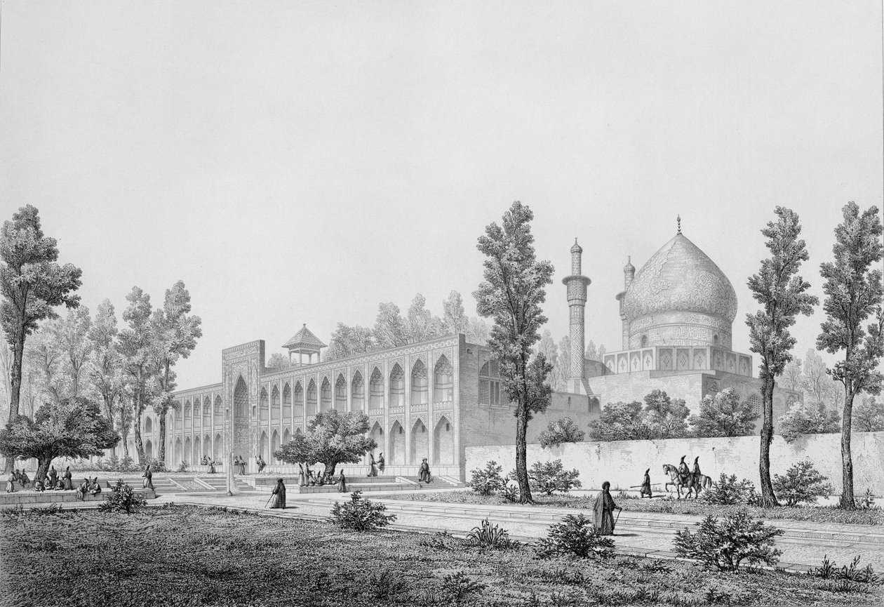 Madrasa-yi Masjid-i Shah Sultan Hussein, i Isfahan, från 