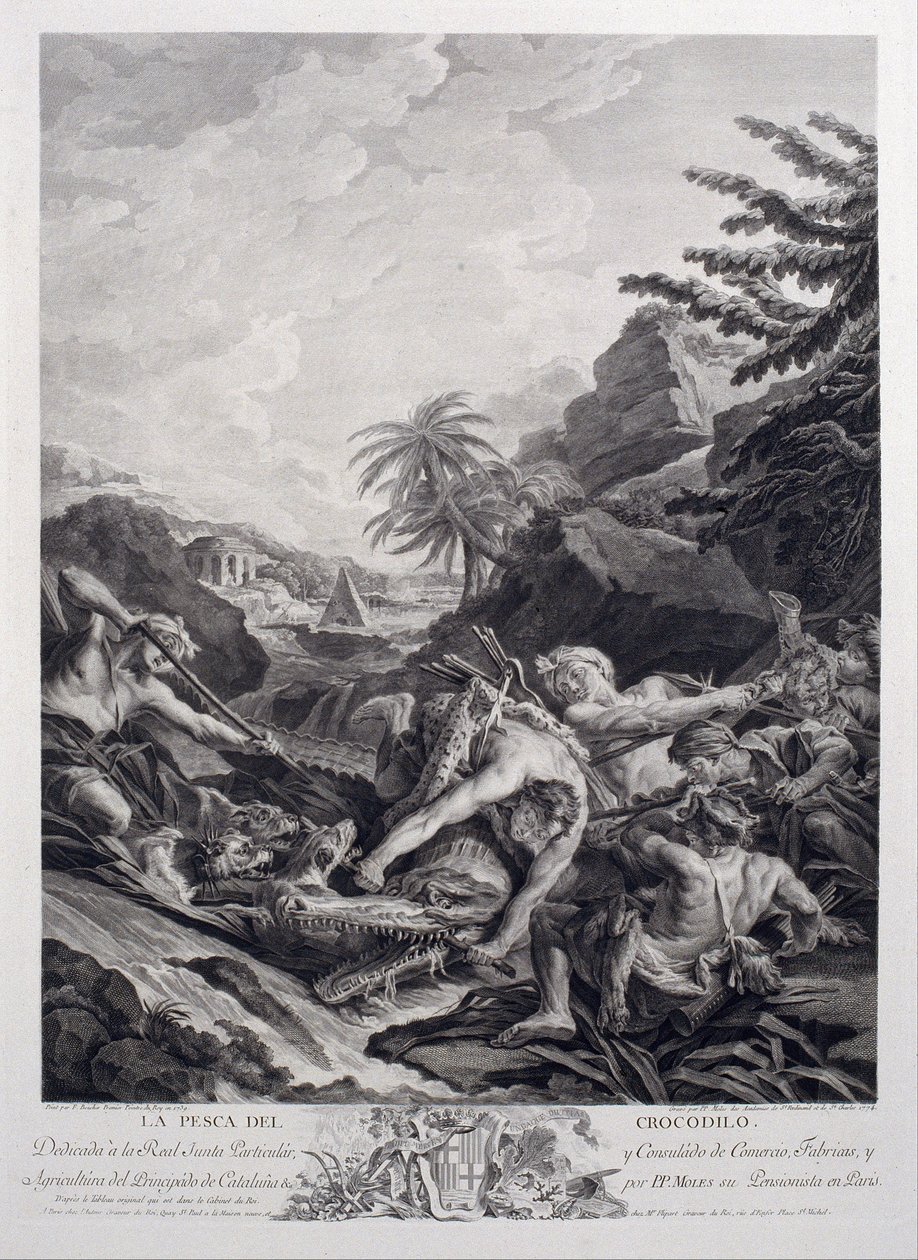 Crocodile Hunting av Pasqual Pere Moles Corones