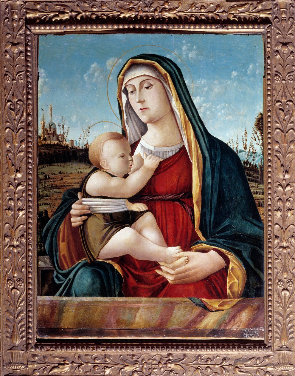 Madonna del Latte (målning, ca 1496-1504) av Pasqualina da Venezia