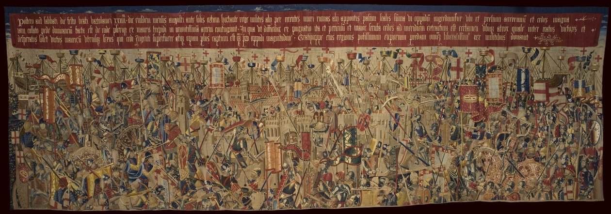 Pastrana-gobelängerna, tillverkning i Tournai, troligen från Passchier Greniers verkstad, ca 1471 - 1475 (gobeläng) av Pasquier (workshop of) Grenier