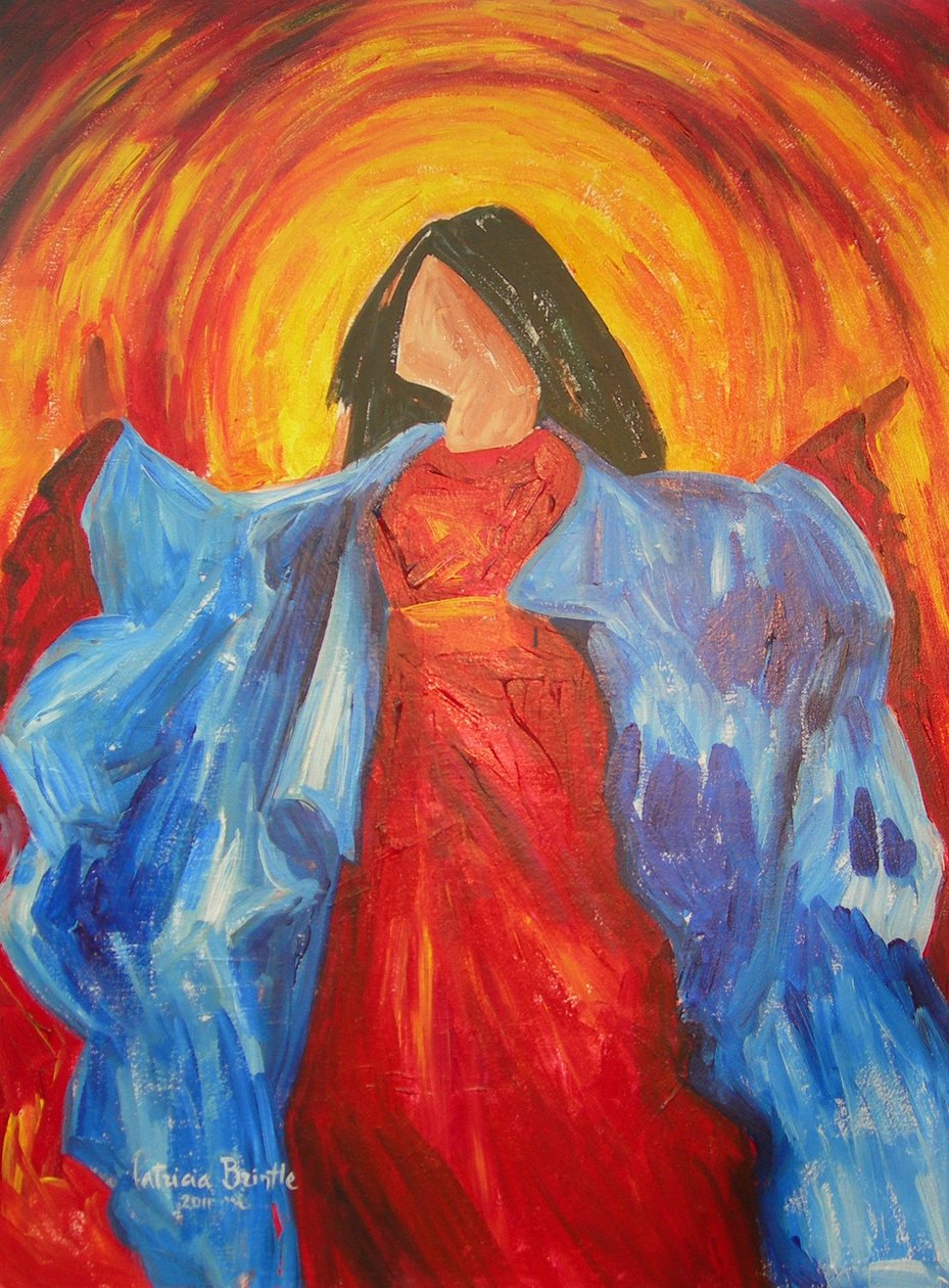 Luminosity, 2011 (akryl på duk) av Patricia Brintle