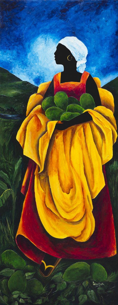 Season Avocado, 2011, (akryl på duk) av Patricia Brintle