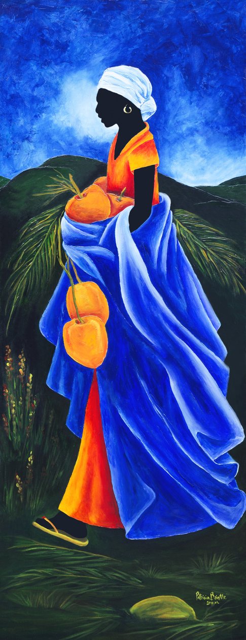 Säsong Coconut, 2011, (akryl på duk) av Patricia Brintle