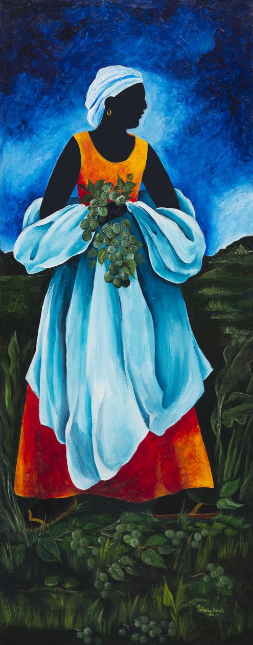 Season Quenepe, 2011, (Akryl på duk) av Patricia Brintle