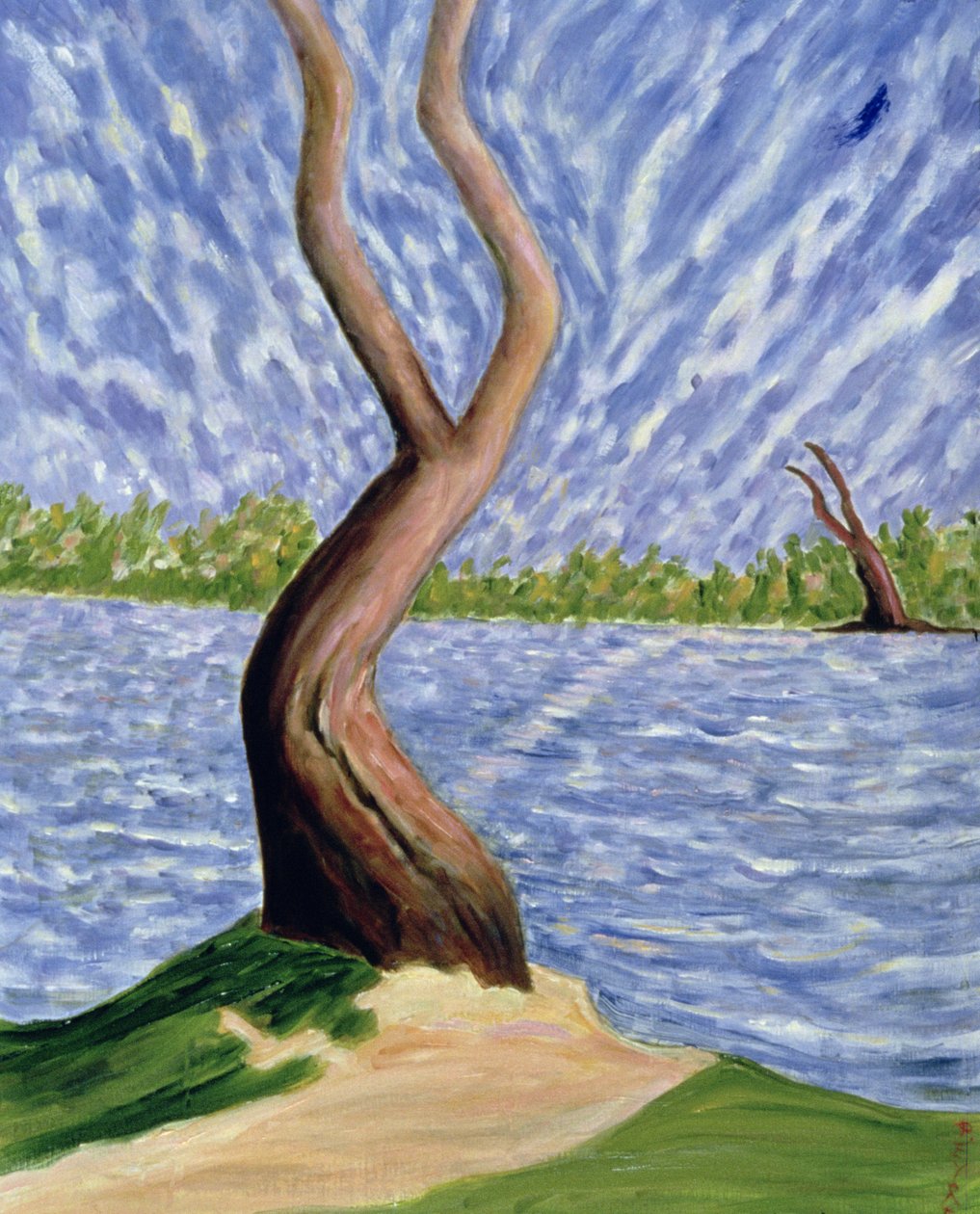 Frustrerad kärlek (olja på linne) av Patricia Contemporary Artist Eyre