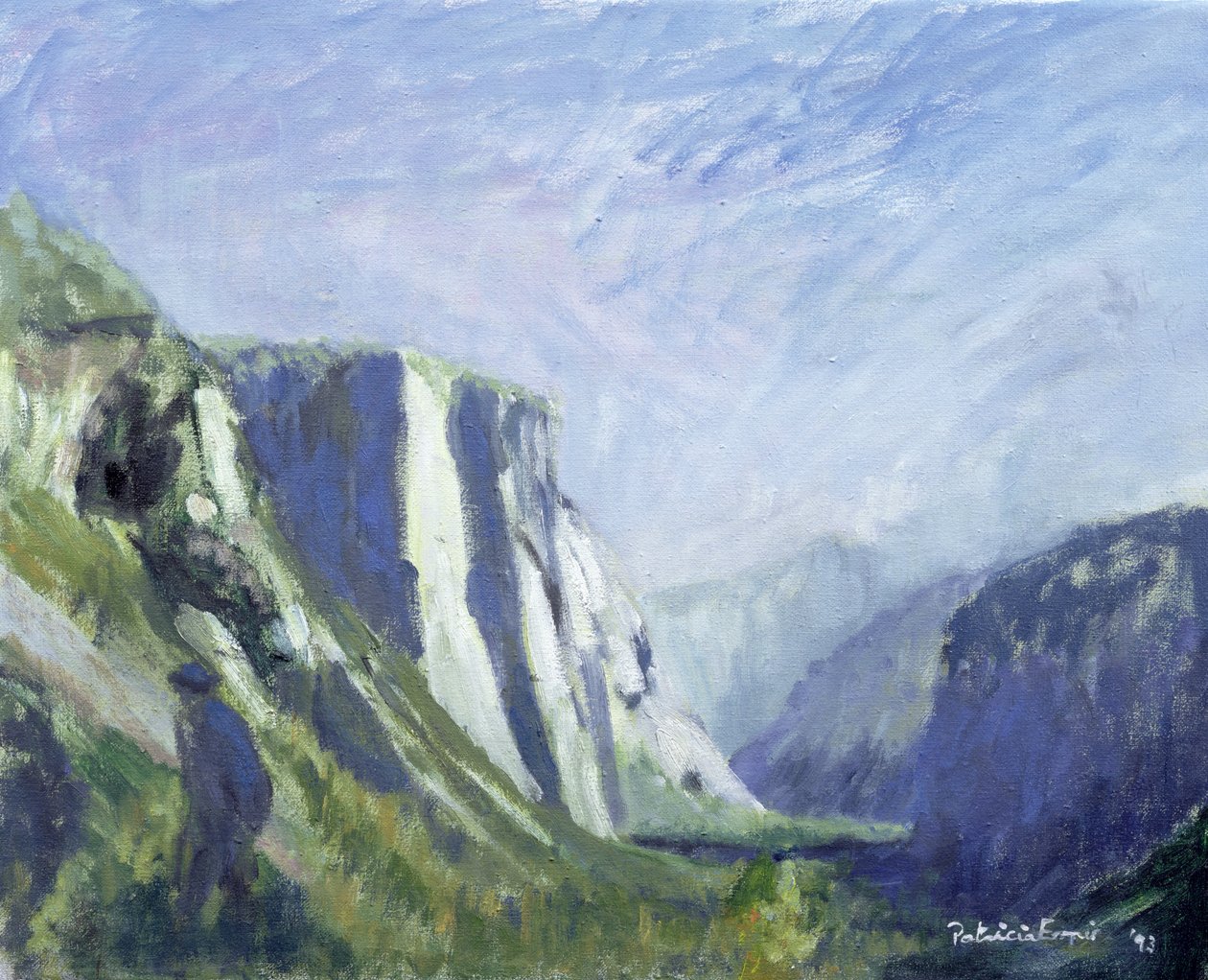 El Capitan, Yosemite National Park, 1993 av Patricia Espir