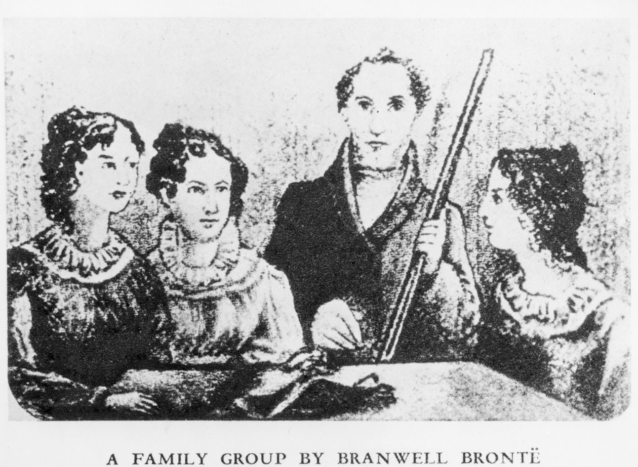 Familjen Bronte av Patrick Branwell Bronte
