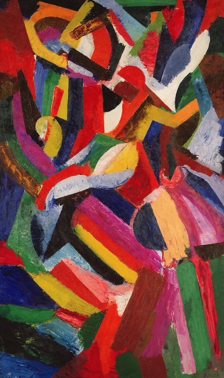Komposition III, 1916 av Patrick Henry Bruce