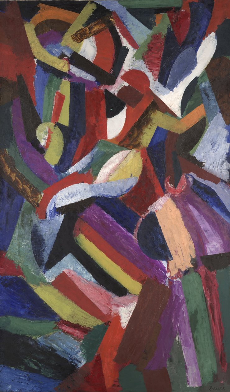 Komposition III, 1916 av Patrick Henry Bruce