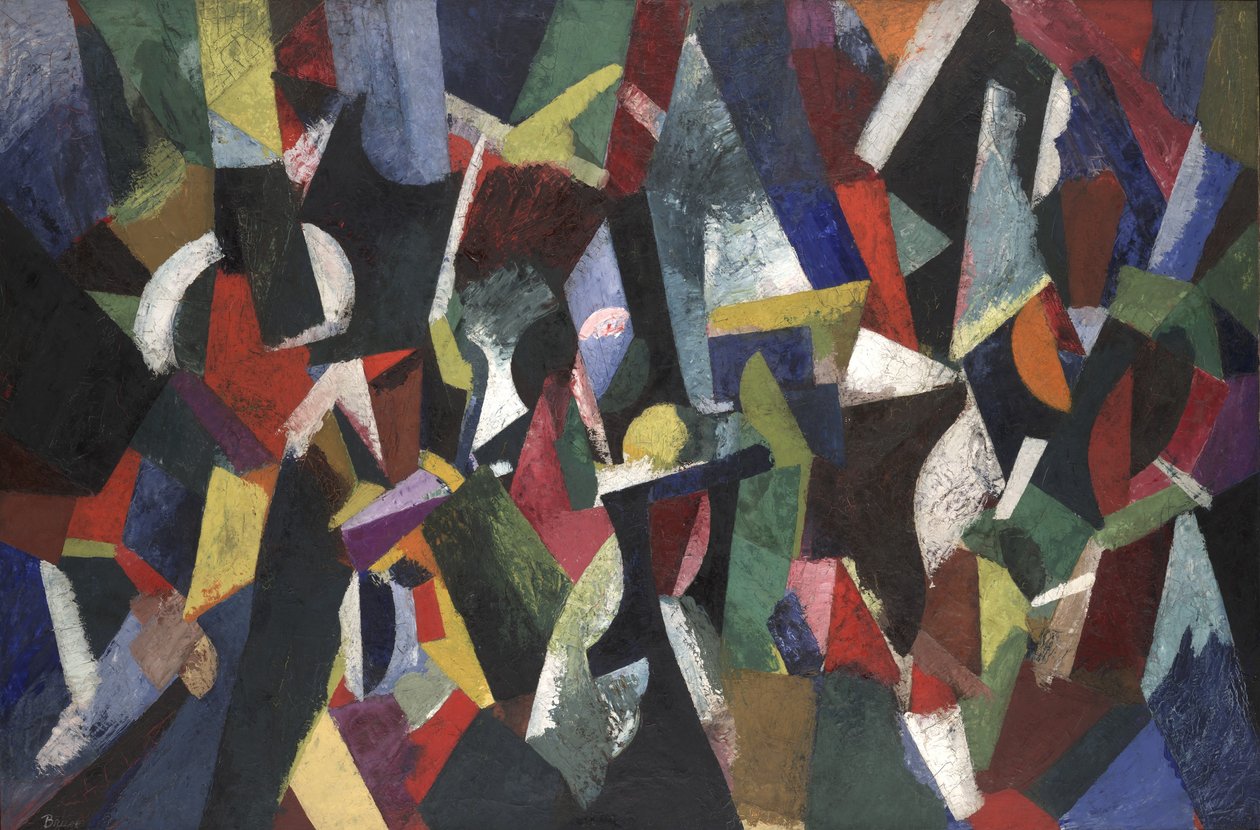 Komposition IV, 1916 av Patrick Henry Bruce