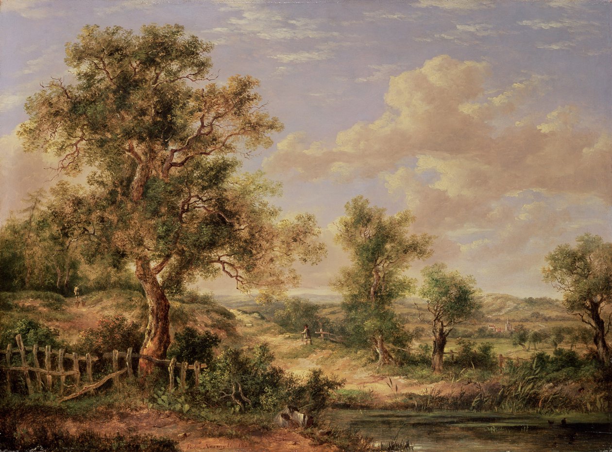 Landskap, 1800-talet av Patrick Nasmyth