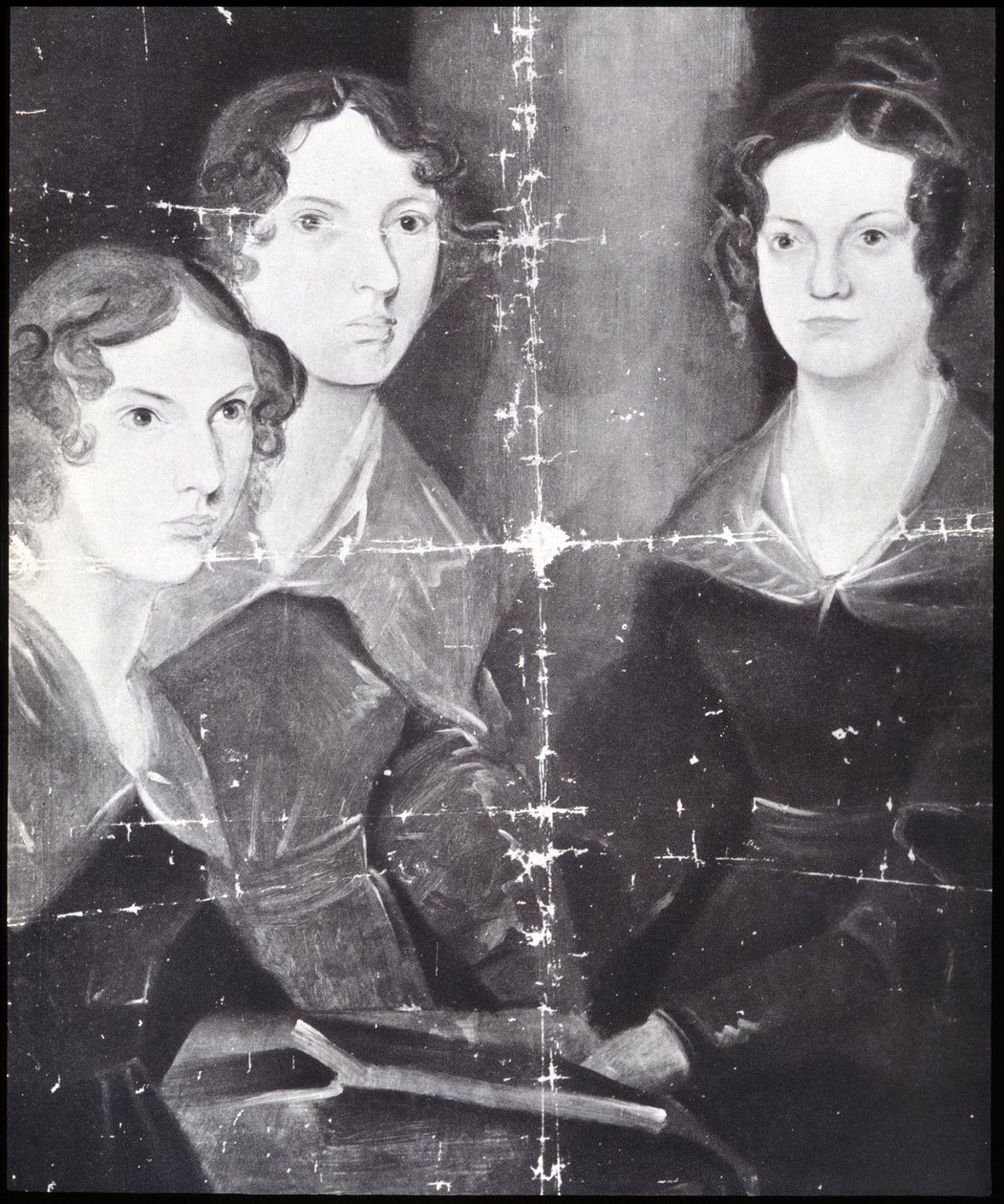 Systrarna Brontë av Patrick Branwell (after) Bronte