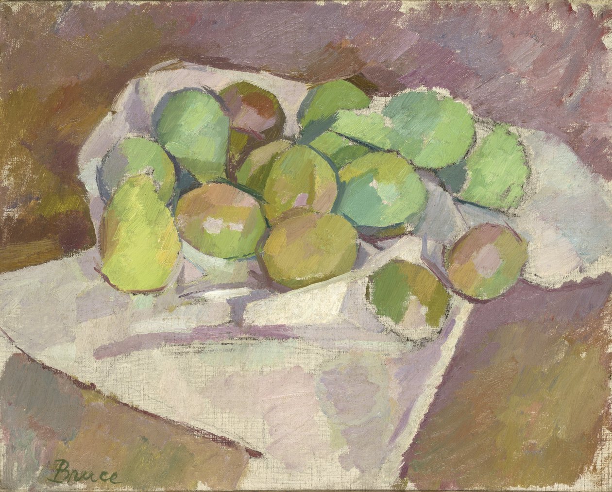 Plommon, 1912 av Patrick Henry Bruce