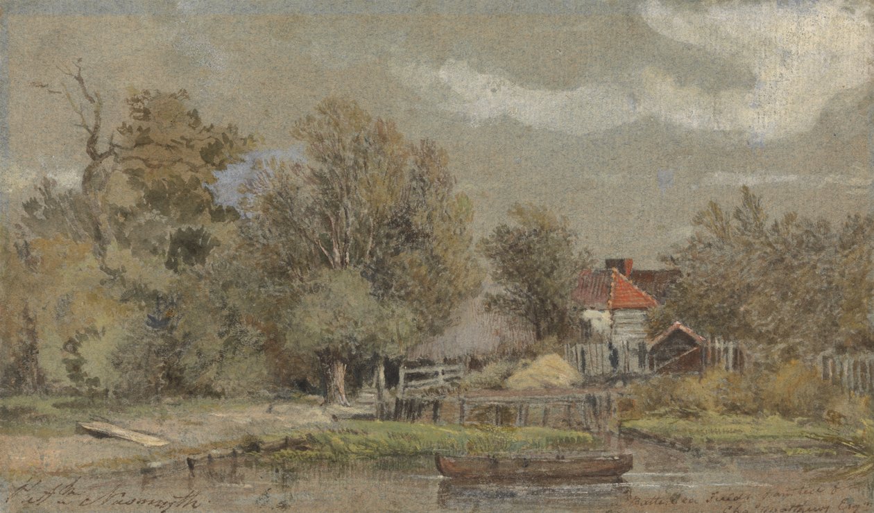 Battersea Fields, målade för Charles Matthews, Esq. av Patrick Nasmyth
