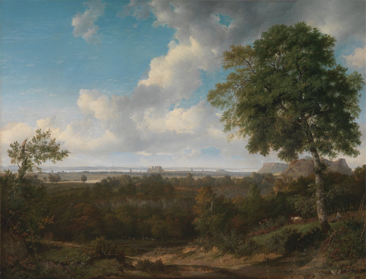 Edinburgh från The Braids av Patrick Nasmyth