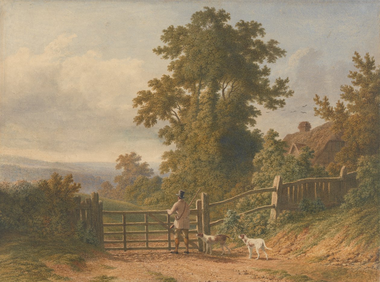 Sportsman och hans hundar av Patrick Nasmyth