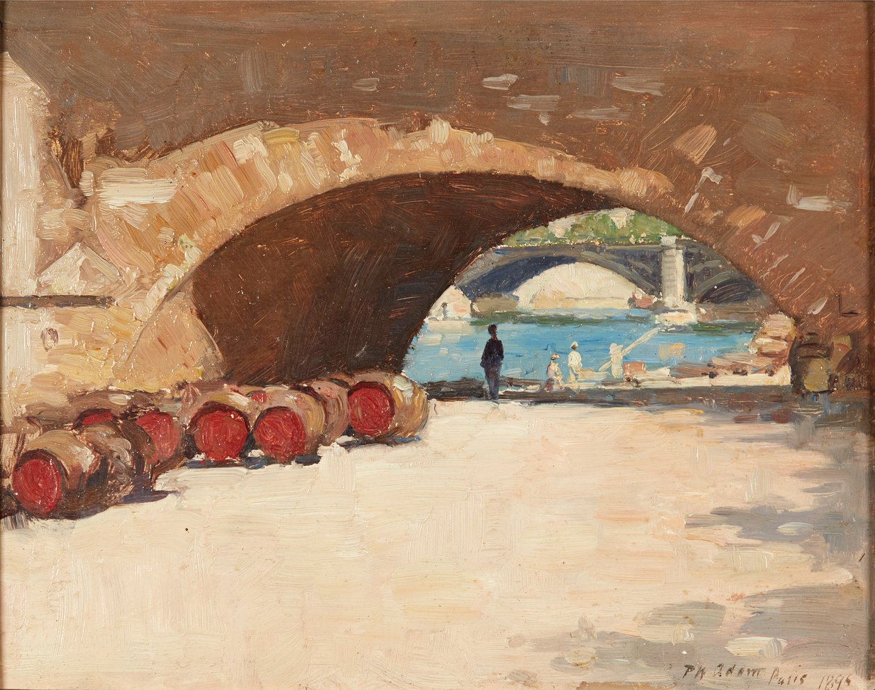 Paris (olja ombord) av Patrick William Adam