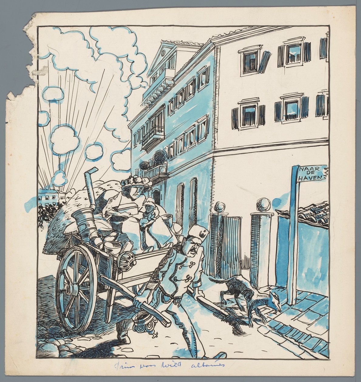 Wilhelm zu Wied Prins von Wied Albanie (titel på objekt) av Patricq Kroon