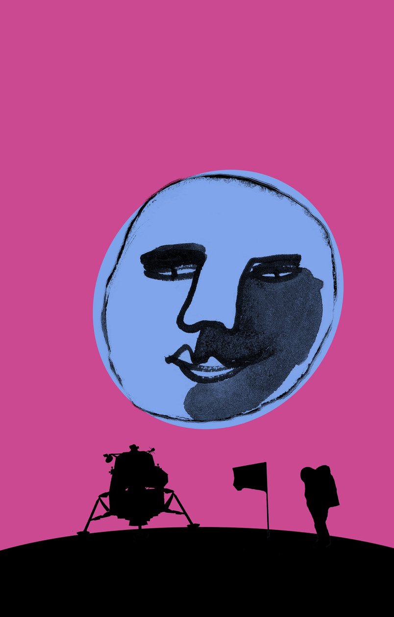 Landning, 2021 (Digital) av Patrizia La Porta