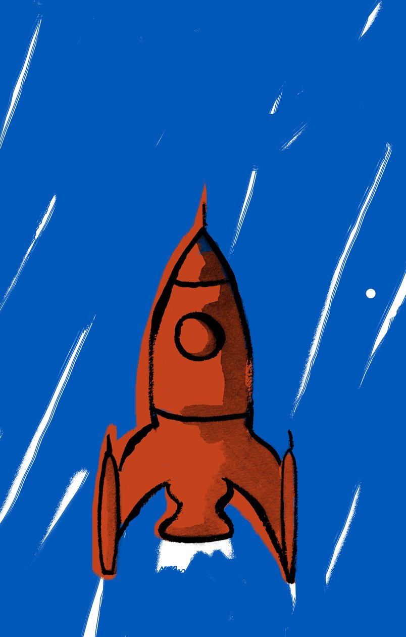 Rymden, 2021 (Digital) av Patrizia La Porta