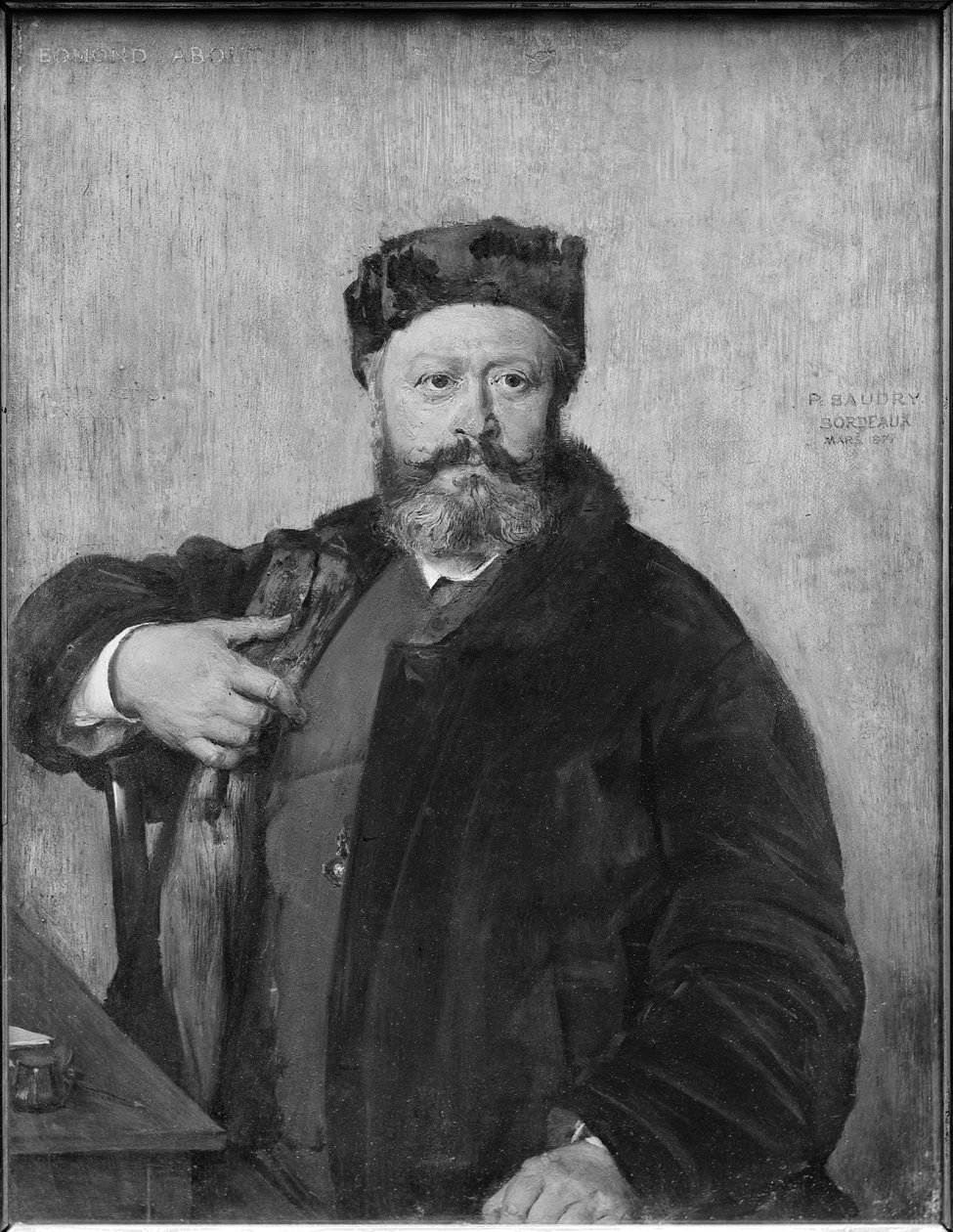 Edmond Felix Valentin About (1828-85) av Paul Baudry