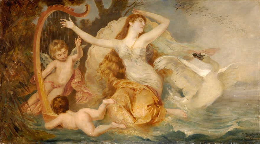 Leda and the Swan av Paul Beckert