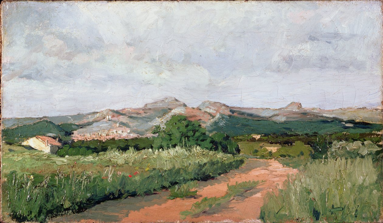 Provensalskt landskap, 1869 av Paul Camille Guigou