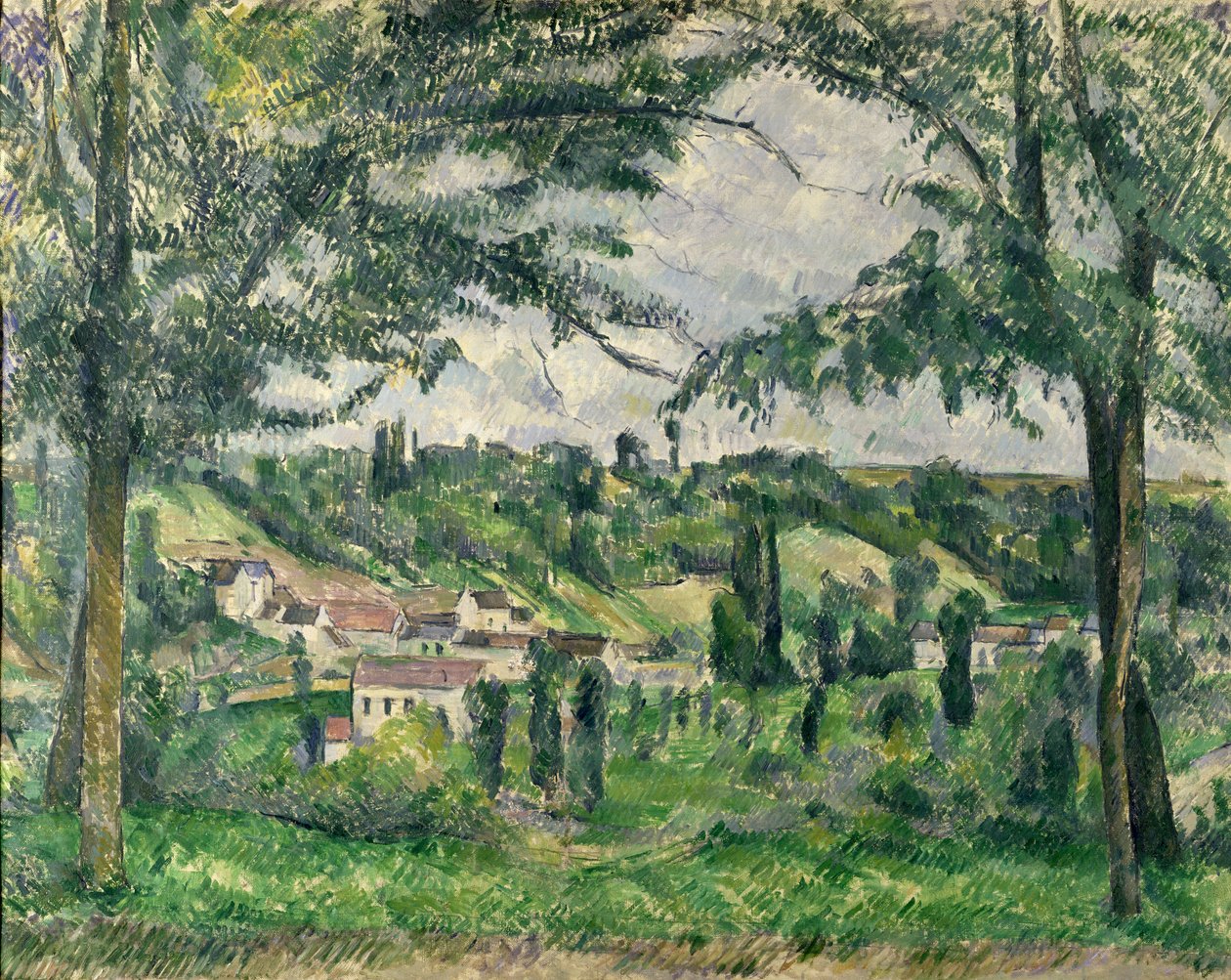 Landskap av Paul Cézanne