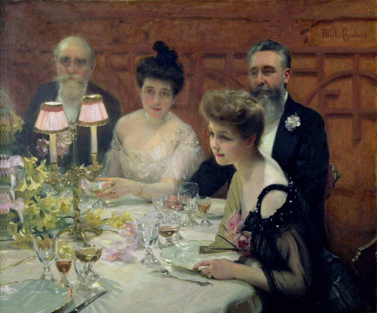 Bordets hörn, 1904 av Paul Emile Chabas