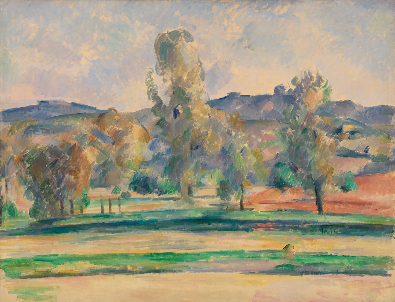 Höstlandskap, 1883-85 av Paul Cézanne