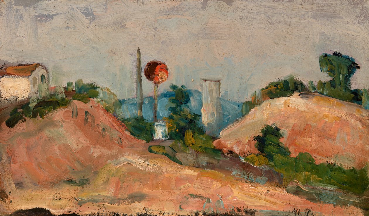 Badgäster, 1902-04 av Paul Cézanne